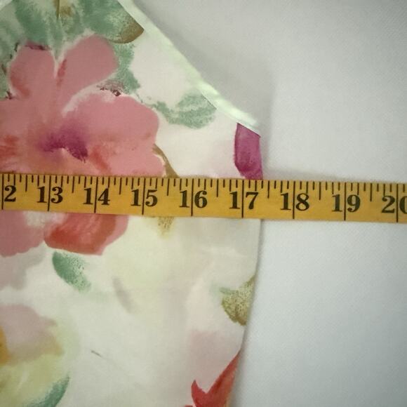 Y2K Camisole Blouse Sheer Floral Romantic Coquette Sexy Babydoll M - Picture 7 of 9